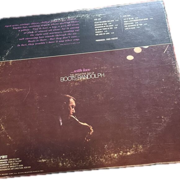 Boots Randolph Vinyl Record - Picture 2 of 2